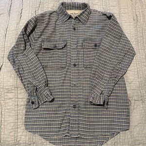 Vintage Bugle Boy Button Down Plaid Shirt
